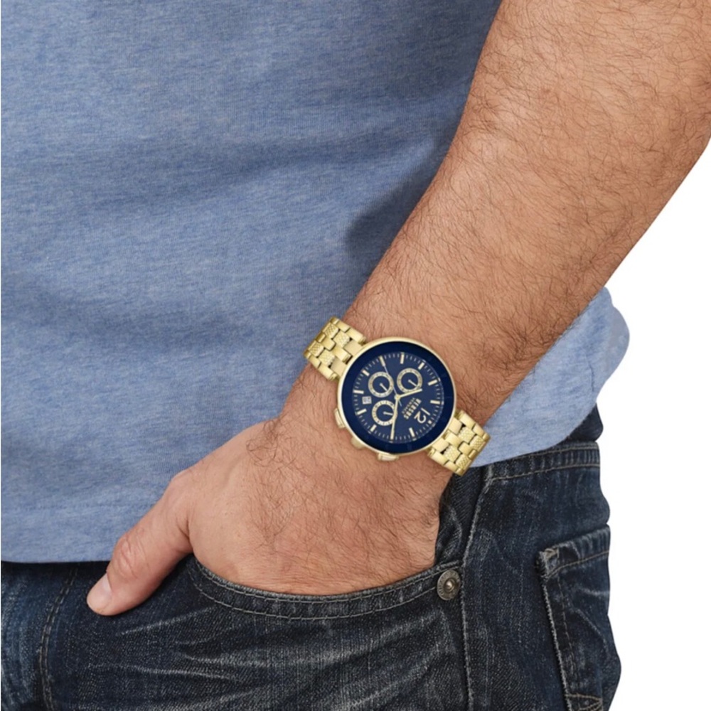 VERSUS VERSACE  Logo Gent Chrono Bracelet Watch